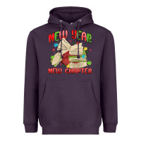Plum new year new chapter Heavyweight Hoodie - MaliasSmallBusiness