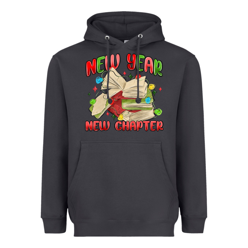 New Year New Chapter Heavyweight Hoodie by MaliasSmallBusiness | Teevron