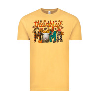 Vintage Mustard thankful mama sheep Vintage Tee - RacoonDesign