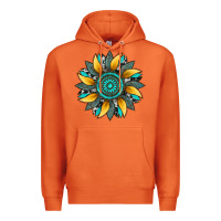Carrot sunflower gemstone leopard Premium Hoodie - Artiststas