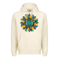 Tofu sunflower gemstone leopard Premium Hoodie - Artiststas