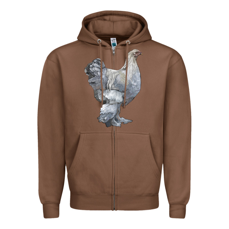 Brahma Chicken Zipper Hoodie by LillyAllenDesigns | Teevron