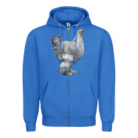 True Royal Brahma Chicken Zipper Hoodie - LillyAllenDesigns