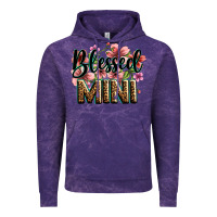 Cloud Purple flowers blessed mini Vintage Hoodie - Zillion Design Studio
