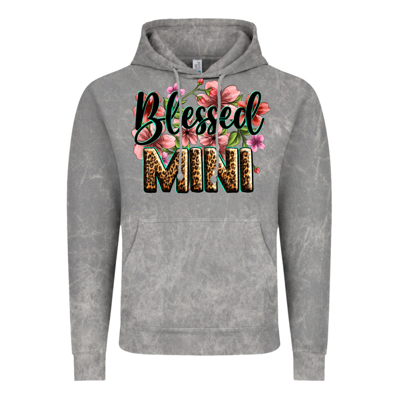 Flowers Blessed Mini Vintage Hoodie by Zillion Design Studio | Teevron