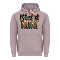Vintage Zinc flowers blessed mini Vintage Hoodie - Zillion Design Studio
