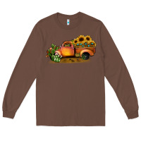 Chestnut sunflower truck Long Sleeve Tee - JahusDesignShop