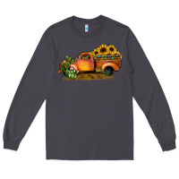 Smoke sunflower truck Long Sleeve Tee - JahusDesignShop