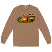 Toasted Coconut sunflower truck Long Sleeve Tee - JahusDesignShop