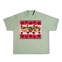 Oil Green mexico gnomes Urban Heavy Tee - HRA Design Shop