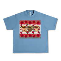 Pebble Blue mexico gnomes Urban Heavy Tee - HRA Design Shop