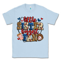Dusty Blue little sister biggest fan baseball Classic Tee - Jasminsmagicworld