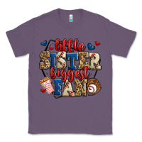 Little Sister Biggest Fan Baseball Classic Tee | Teevron