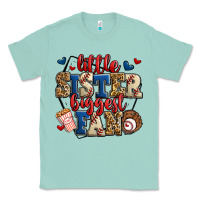 Seafoam little sister biggest fan baseball Classic Tee - Jasminsmagicworld