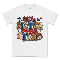 White little sister biggest fan baseball Classic Tee - Jasminsmagicworld