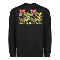Black three up theree down softball Heavyweight Sweatshirt - RacoonDesign