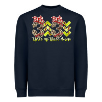 Navy three up theree down softball Heavyweight Sweatshirt - RacoonDesign