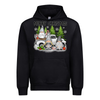 Black merry christmas gnomes Urban Hoodie - texasbilliewilder