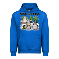 Cobalt merry christmas gnomes Urban Hoodie - texasbilliewilder