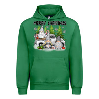Emerald merry christmas gnomes Urban Hoodie - texasbilliewilder