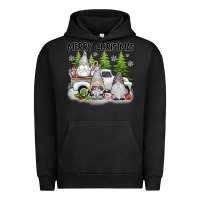 Pigment Black merry christmas gnomes Urban Hoodie - texasbilliewilder