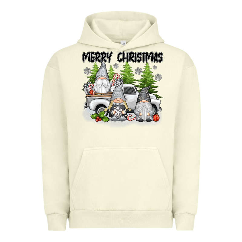 Merry Christmas Gnomes Urban Hoodie by texasbilliewilder | Teevron