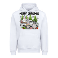 White merry christmas gnomes Urban Hoodie - texasbilliewilder