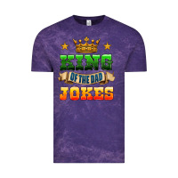 Cloud Purple king of the jokes Vintage Tee - HRA Design Shop