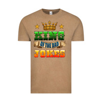Vintage Coffee king of the jokes Vintage Tee - HRA Design Shop