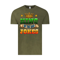 Vintage Olive king of the jokes Vintage Tee - HRA Design Shop