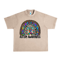 French Oak autism awareness Urban Heavy Tee - CowhideDigitalArt
