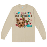 Life Is Better With A Yorkie Long Sleeve Tee | Teevron