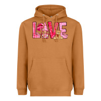 Meerkat love with gnome Heavyweight Hoodie - NancyCooperArtShop