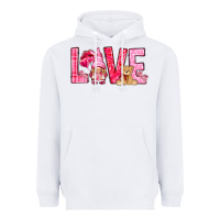 White love with gnome Heavyweight Hoodie - NancyCooperArtShop