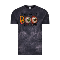 Cloud Black the boo crew Vintage Tee - RacoonDesign