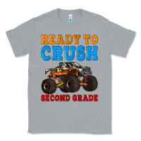 Heather Grey ready to crush second grade Classic Tee - Artiststas