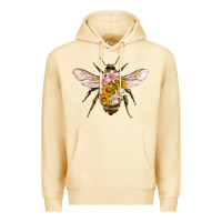 Pina Colada bee with flowers Premium Hoodie - Artiststas