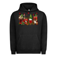 Pigment Black Christmas coffee cups Urban Hoodie - texasbilliewilder
