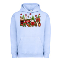 Pigment Grape Ice Christmas coffee cups Urban Hoodie - texasbilliewilder