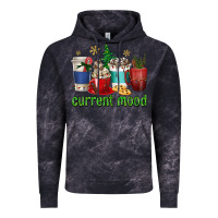 Cloud Black coffee cups current mood Vintage Hoodie - texasbilliewilder