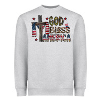 God Bless America Heavyweight Sweatshirt | Teevron