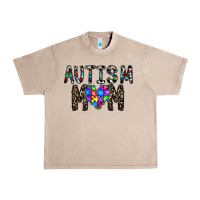 French Oak autism mom Urban Heavy Tee - CowhideDigitalArt