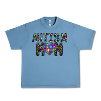Pebble Blue autism mom Urban Heavy Tee - CowhideDigitalArt