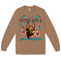 Toasted Coconut life is better with a german shepherd Long Sleeve Tee - Jasminsmagicworld