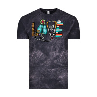 Cloud Black love nurse Vintage Tee - CowhideDigitalArt