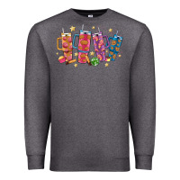 Charcoal Heather mexican christmas Premium Sweatshirt - MaliasSmallBusiness