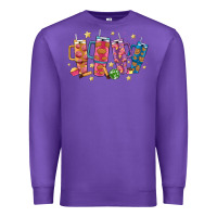 Purple mexican christmas Premium Sweatshirt - MaliasSmallBusiness
