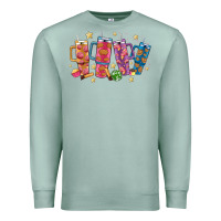 Seafoam mexican christmas Premium Sweatshirt - MaliasSmallBusiness