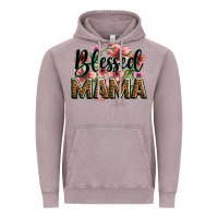 Vintage Zinc flowers blessed mama Vintage Hoodie - Zillion Design Studio