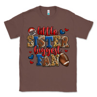 Chestnut little sister biggest fan american football Classic Tee - Jasminsmagicworld